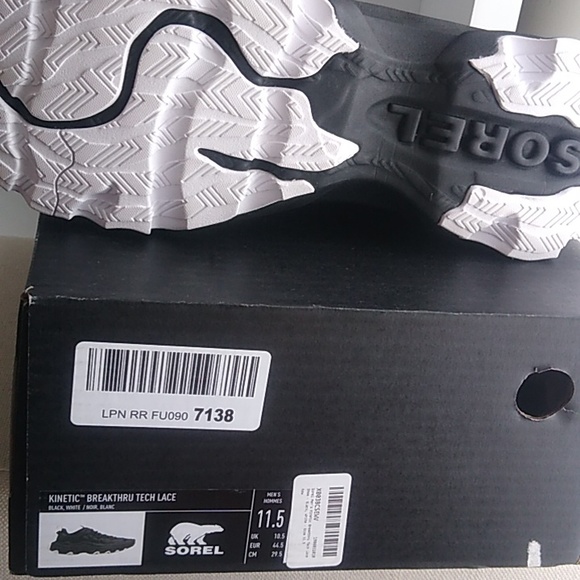 ✨New!  Sorel Kinetic Men 11.5 - Picture 4 of 8